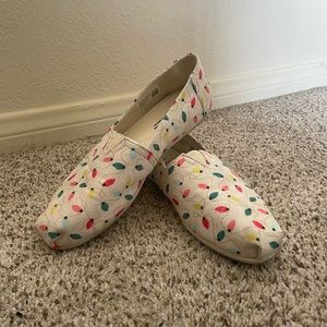 Toms Christmas Light Shoes